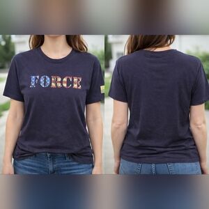 Gildan Black FORCE (John Force Racing) Graphic Women's Tee